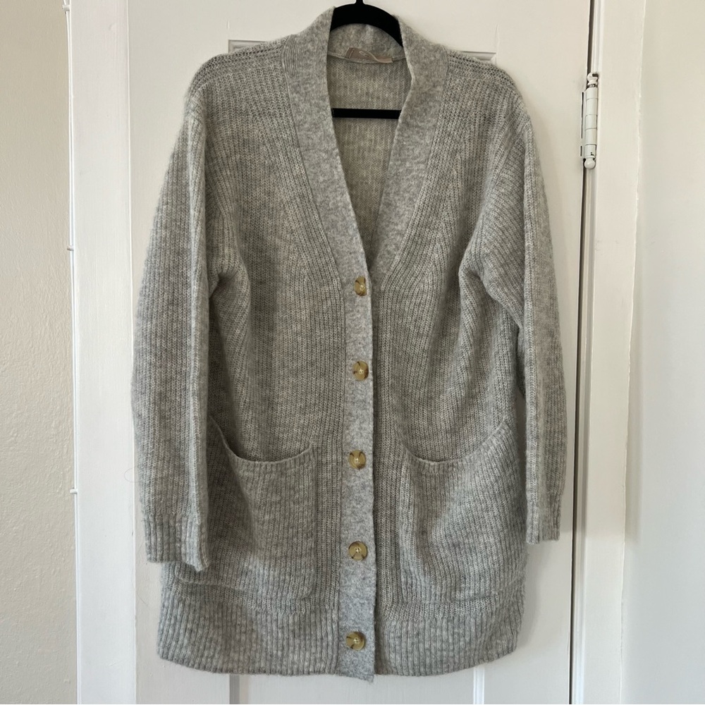 Everlane Oversized Alpaca Cardigan